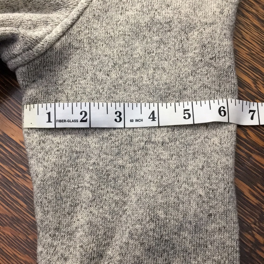 Bass Maine Oatmeal zipper sweatshirt medium GUC - Picture 9 of 10